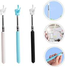 3 Punteros Telescópicos para Profesores Puntero de Mano Extensible Puntero de Dedo Uds Punteros Telescópicos para Profesores de Aula Suministros y Varillas Profesores Que Presentan a Los Niños Puntero - 1 - Ver 7