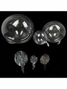 EstiloGlobos Transparentes, De Diferentes TamañOs, 50 Globos BoBo De 10 Pulgadas, 18 Pulgadas, 24 Pulgadas, Arco De Burbujas TransparentesVersióN Mejorada - 1 - Ver 6