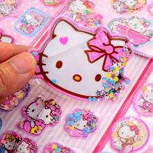 1包甜美、酷炫、可爱又时尚的水活化装饰贴纸，采用亮丽的亚克力材质，适用于便笺卡、贺卡，设计独特，是生日礼物、朋友礼物和装饰贴纸的绝佳选择。 - 彩色 - 查看 2