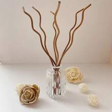 30 Pieces Of Wavy Natural Rattan Aromatherapy Sticks, Diffuser Sticks, Aromatherapy Volatile Refill Cores Suitable For Living Rooms, Restaurants, Bedrooms, Bathrooms, Etc - Multicolor - View 12