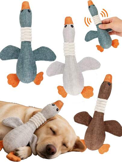 1pc Pet Sound Toy, Funny Animal Shaped With Built-In Sound Device To Attract Pet's Attention, Pet Sleep Companion & Boredom Relief Toy, Suitable For Travel, Home Use, And Pet Photography Props