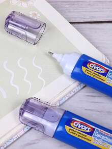 4pcs Durable Basic Stationery Correction Fluid