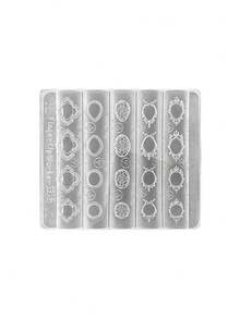 1 Peça Molde de Silicone para Jóias de Unhas 3D Estereoscópicas, Modelo de Decoração de Arte de Unhas Sweet Y2K, Ferramenta de Modelo de Unha Transparente DIY Acessório