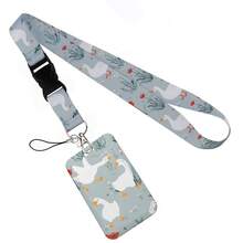 Animal Collection The Vertical Card Holder Horizontal Card Neck Strap Lanyards For Keys Keychain Badge Pass Hang Rope - Multicolor - View 159