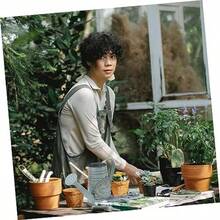 1pieza Vintage Iron Flower Bucket for Dried Flowers Nordic Decorative Vase for - Grisclaro - Ver 7