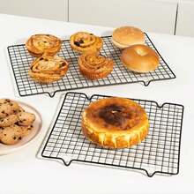 1PC Stainless Steel Bread Biscuit Cake Cooling Rack Drip Dry Rack Cooling Grid Baking Pan Household Baking Tools Kitchen Accessories - Multicolor - View 6