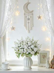 1/80 Stücke 32cm künstliche Phalaenopsis Orchidee, Kunstpflanze, Frühlingsdekoration, geeignet für Hochzeit, Brautparty, Heim-DIY, Partytisch, Heimdekoration, Valentinstag, Hochzeitsbogen, Zimmer, Küche, Esstisch, Tischmitte, Büro, Valentinsgeschenk, Ramadan-Dekoration - Weiss - Übersicht 6