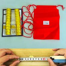 Christmas Magnetic Game, Entertaining Magnetic Game Suitable For Family Game Night, Fun Two-Player Game For Children, Includes 1 Rope, 20 Magnets And Storage Bag, An Excellent Christmas Or New Year Gift For Kids - Multicolor - View 12