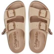 D.Franklin Clogs DFSH407001-BEIGE For Women In Color Beige - Beige - View 4