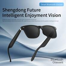 Unisex New Smart Glasses, Fashionable Multi-Function, Can Answer Calls, Control Photography, Play Music - Multicolor - View 2