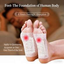 1/5/10pcs Beijing Traditional Moxibustion Warming Patches, Foot Care Patches, Detoxifying & Nourishing, Foot Therapy. Relieve Stress, Relax Body & Mind, Relieve Fatigue, Improve Sleep Quality, Herbal Ingredients Help Relieve Foot Fatigue. Promote Blood Circulation, Relieve Foot Discomfort. A Gift For Parents, A Surprise For Family Life. Suitable For Valentine's Day, Christmas, Holiday Gift Box, Wedding Gift. Women's Day, Travel Essentials, Wedding Favors, Y2k, Bedroom, Car Accessories Women, Kitchen Decorcute Stuff - Multicolor - View 6