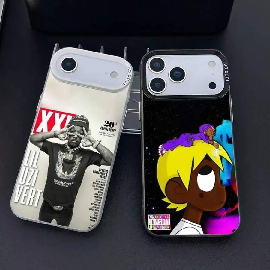 Funda de teléfono del rapero Lil Uzi Vert para iPhone 17 16 15 14 13 12 11 Ais/Pro/Max/Plus, cubierta protectora con revestimiento - z11 - Ver 1