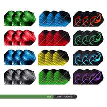 HUANQU 152pcs Darts Accessories Set, Includes: 45mm Aluminum Dart Shafts, 41mm Gradient Color Dart Shafts, PET Dart Flights, Dart Protectors, O-Rings, Suitable For All Darts Players - Vibrant Mixed Colors, Durable PC Material, Compatible With Soft Or Hard Tip Darts, Perfect For Christmas, Valentine's Day, Chinese New Year, Birthday And Other Holidays, Darts Accessories, Best For Christmas, Ideal For New Year - Multicolor - View 6