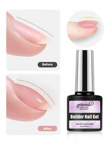Clear Building Nail Gel Nail Polish For Strengthener Gel Extension Gel Base Coat In A Bottle Soak Off Uv Led Gel Nail Extension - Clear - View 15