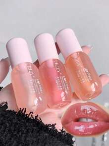Moisturizing Lip Oil, Gloss Transparent Lipstick, Moisturizing Shiny Lip Care, Transparent Lip Makeup, Non Greasy Formula Lip Care - Multicolor - 查看 1