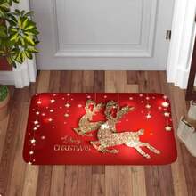 Tapete Navidad 3D Decoración Para Puerta Fiestas PUPG - 28x43cm - Ver 6