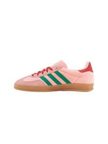 Adidas Gazelle室内女式运动鞋 粉色绿色 JI2713 - 球場綠/螢光粉/口香糖 - 查看 5