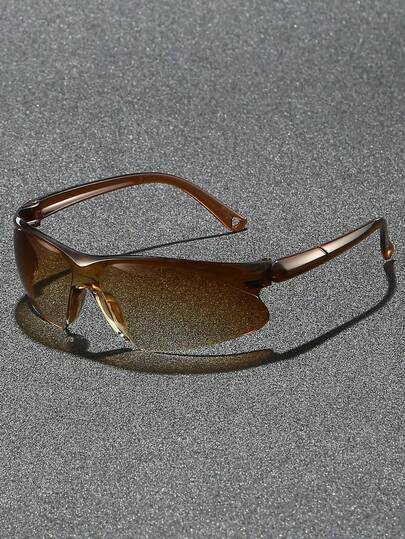 时尚防护护目镜一副，防溅、防冲击、防尘，适用于运动、骑行、钓鱼、海滩等活动。