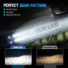 HYNBYZJ 2 paquetes de bombillas LED H7 Canbus para faros de coche, súper HB4 H11 H4 H1 9012 HB3 9005 9006, bombillas enchufables de 250W 6000K para lámpara de automóvil - Blanco - Ver 6