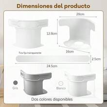 Clips de Fijación para Sábanas Bed Sheet Fixing Clips Genérico Bed Lock Evita sábanas Sueltas Compatibles con Todos los Colchones 4 Piezas Blanco - Blanco - Ver 2