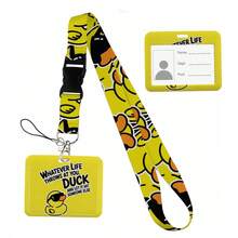 Animal Collection The Vertical Card Holder Horizontal Card Neck Strap Lanyards For Keys Keychain Badge Pass Hang Rope - Multicolor - View 137