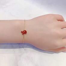 SWAROVSKI SWAN New Red Swan Women's Bracelet/Jig - Gift For Mother, Girlfriend, Or Lover - Christmas, New Year, Birthday, Back-To-School, Or Wedding - Red - View 4