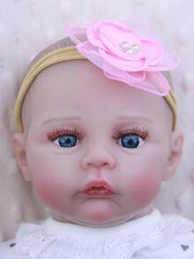 Reborn Baby Doll - 18 Inches, Realistic, Soft Weighted Body, Anatomically Accurate, Accessories Included, For Children 3+ Years - White - View 10