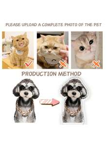 Personalized Photo Fridge Magnets - Custom Picture Refrigerator Magnets Suitable For Christmas, Halloween, Thanksgiving - Heart-Shaped Photo Keepsakes For Loved Ones & Pets - Acrylic Holders - Multicolor - View 3