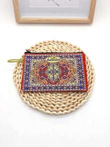 Ví đựng tiền xu thêu cho trẻ em mới, bộ 1/2/3/6 chiếc, họa tiết mắt quỷ, túi thêu hai mặt cho bé gái, túi đựng đồ di động, túi đựng mỹ phẩm cho bé gái, ví đựng thẻ đa chức năng, ví tiền, túi đựng mỹ phẩm chất lượng cao kiểu cổ điển, túi xách tiện dụng, ví đựng tiền xu họa tiết tinh tế. - Nhiều màu - Xem 15