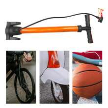Bike Pump 160psi High Pressure Portable Multifunctional Universal Bike Air Pump with Valves for Bike Tire Basketball - Naranja - Ver 2