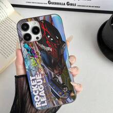Funda de Teléfono R-Rocket L-League con Patrón Corrugado para iPhone 17 16 15 14 13 12 11 Ais/Pro/Max/Plus Cubierta Mate a Prueba de Golpes - z9 - Ver 2