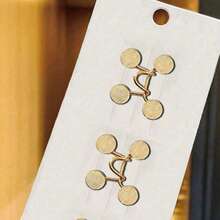 4pcs/2pcs Adjustable Waist Belt Buckle, Detachable Fixed Button, Suitable For Loose Jeans, Adjustable Waistband Buckle Set, No Sewing Or Tools Required, Decorative Buttons (Excluding Card Paper)