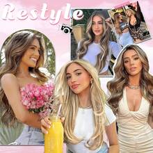 Chocolate Brown Hair Extensions Remy Straight Double Weft Real Hair Clip In Human Hair Brown #4 Chocolate Brown 8pcs  Clip-In Hair Extensions 14-28 Inch - S4 - Xem 7
