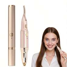 RAF 2-In-1 Electric Eyelash Curler & Eyebrow Trimmer, Dual-Use Eyebrow Shaper With Temperature Control, Anti-Scald, Curl & Shape