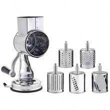 1pc New Manual Peanut Powder Grinder, No Power Needed, Cheese Shredder, Multi-Functional Roller Grinder For Various Nuts
