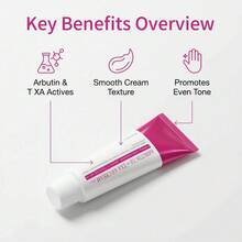 Arbutin 7% + Tranexamic Acid 4% Brightening Cream, 70,000ppm Arbutin & 40,000ppm TXA With Niacinamide & Glutathione, Dark Spot Corrector For Face, Freckles & Pigmentation, Korean Skin Care, 50ml, Perfect Gift For Women - AC-A - 查看 5