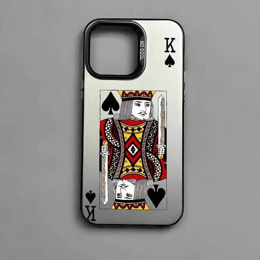 Fashion Playing Cards K Phone Case For 17 16 15 14 13 12 11 Pro Max Air Multicolor Matte Laser Metallic Aurora Funda.Christmas Accessories.Christmas Phone Case. Hot-Selling Phone Cases. Stocking Stuffers. Limited-Time Discount. 17 Pro Case. Case. - Z2 - 查看 1