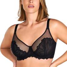 HSIA Winter Sonata Embroidered Lace Trim Full Coverage Unlined Non-Padded Underwire Bra TikTokShopBlackFriday - White - View 11