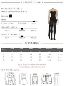 New Sexy Mesh Patchwork Backless Jumpsuit For Women Elegant Black Summer - Black - View 10