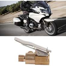 Mandril para inflar Llantas, Conveniente Conector de válvula de llanta Brillante Prctical Duradero para inflar Llantas,37121431 - Multicolor - Ver 6