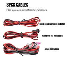 1 juego de sistema de alarma inmovilizador con cierre centralizado universal para automóviles, sistema antirrobo con entrada sin llave y mandos a distancia: compatible con mando a distancia y sensor inteligente.