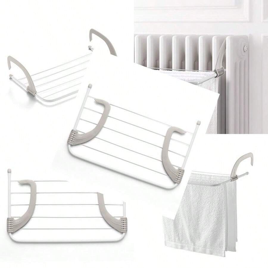 Rayen 23.02 Tendedero Plegable Acero Blanco 4 m - blanco - Ver 1