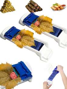 1pc Handheld Vegetable & Meat Roller, Household Kitchen Sushi Roller, Multi-Purpose Veggie Meat Rolling Tool, Creative Kitchen Gadget For Easy Food Rolling - Multicolor - View 1