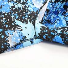 scubadonkey 3毫米厚N型氯丁橡胶潜水服，男女通用保暖潜水服，女士两件式防寒钓鱼服，男士四季保暖浮潜泳衣套装 - 藍色 - 查看 7