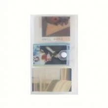 1本84格透明相册，三格生活相册，名人照片，追星女孩，小卡片摄影，带盖卡片胶片，卡片页，卡片相册，学习用品，返校季，可存放照片、电影票、名人卡片和明信片，也可作为艺术剪贴簿 - 彩色 - 查看 6