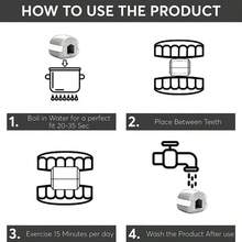 3pcs Jaw Exerciser, Chewing Bite Trainer, Facial Fitness And Masseter Muscle Trainer - Multicolor - View 2