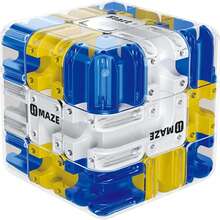 3D Rolling Ball Maze Cube, 2026 New Large Labyrinth 3D Puzzle Maze Cube, Engaging Brain Teaser Toy For Stress Relief, Improve Logical Thinking(Blue) - 藍色 - 查看 8