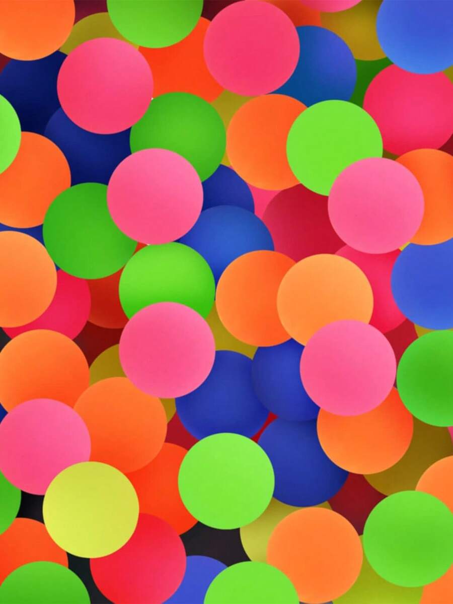 10pcs Colorful Rainbow Bouncy Balls - Party Favors And Birthday Gifts! Tiny Super Bouncy Balls (Random Pattern), High Elastic Rubber Balls, Vibrant Colors, Party Favors, Birthday Party Gifts, Bouncy Balls, Bouncy Ball Toys, Stitch Themed Party Decor, Mini Balls - Two-color - View 1