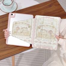 Y-Shaped Foldable Stand, High-Definition UV Printing, 360° Rotatable IPad Protective Case, Compatible With IPad 11 2025, IPad Air 11/13 2025 M3, IPad Air (M2) 11/13 Inch, IPad Air 4/5/6 10.9inch, IPad Pro 11 Inch, IPad Pro 12.9 Inch, IPad 10.2 Inch, IPad 9th/10th Generation, IPad 10.9/Air5/Air4 (10.9in), IPad Pro 2018 (11in), IPad Pro 20/21/22 (11in), IPad Air 2024 11in, IPad Air6/Air 7 11in 2025 IPad - Multicolor - View 2