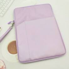 DANYCASE 10.8-13.3 Inch Tablet Laptop Sleeve Bag, 8 Inch Electronics Organizer Pouch With Padded Protection, Compatible With IPad, AWEI Devices - Mauve Purple - View 13